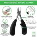 Toenail nail clippers suitable for thick nails and ingrown toenails large heavy-duty precision stainless steel nail clippers toe nail clippers specially designed for male/female/elderly/podiatrists - Buy Online on GoSupps.com