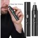 tinysiry Electric Nose Trimmer Quick Shave 360 Degree Rotation Handheld Nose and Ear Trimmer Painless Nose Hair Trimmer Battery Powered Nose Hair Cutter Black - Buy Online on GoSupps.com