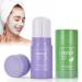 AOOWU AOOWU Eggplant Cleansing Mud Stick Green Tea Mask Green Tea Mask Stick Removes Blackheads for All