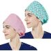 Niaahinn 2pcs Adjustable Surgical Scrub Caps with Button & Sweatband - Unisex Nursing Hair Caps (22132-22133) - Buy Online on GoSupps.com