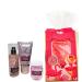 Bath And Body Works A Thousand Wishes Travel Size Gift Bag Set. - Fine Fragrance Mist - Ultra Shea Body Cream - Hand Gel - Travel Size