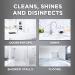 Weiman Granite Disinfectant Wipes - 120 Wipes - Clean, Disinfect, and Shine Sealed Surfaces - Granite, Marble, Quartz, and More - Buy Online on GoSupps.com