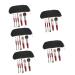 NOLITOY 5 Sets Makeup Brush with Bag Eyeshadow Blush Cosmetics Brush Makeup Beauty Supply Girl Makeup Brush Applicator Make up Brush The Face Miss Wool Powder Brush