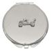 Vintage Car Compact Mirror Handbag Gift With Free Engraving 385
