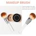 Didiseaon Makeup Brush Foundation Brush Make up Artificial Fiber White Flour - Buy Online on GoSupps.com