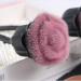 AKOAK Rose Makeup Brush - Soft Blush & Nail Cleaning Brush for Daily Use - Long Handle Delicate Fiber Bristles Ideal for Girls - Buy Online on GoSupps.com