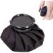 Ice Pack | Instant Waterproof Ice Cold Compress Ice Pack for Hip Shoulder Knee Back Heat and Cold Bag for Swelling Bruises Rossev Black 6 Inches - Buy Online on GoSupps.com