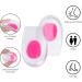 Gel Heel Cups - 2 Pairs | Plantar Fasciitis Support for Women & Men - Pink (UK 7.5-12/EU 40-45) - Buy Online on GoSupps.com