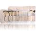 Zoe Ayla Make-Up Brush Set With Vegan Leather Storage Bag Beige 24 Piece - Buy Online on GoSupps.com