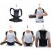 Back Support Back Brace Lumbar Support Back Support Posture Corrector Full Back Support Belt Brace Trainer Shoulder Back Support Belt(Black Large) Large Black - Buy Online on GoSupps.com