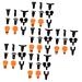 Beavorty 6 sentences 9Tlg massage head with fascia athletes pain relaxing heads fascia attachment blacki the black hoths fascia-massage substitute body deliveries adapter