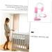 Hohopeti Feeding Stand Bottles for Babies Hands Free Bottle Holder Bed Frame Brackets Crib Bottle Holder Self Feeding Bottle Holder Rotating Baby Bottle Rack Twin Bottle Holder Bedstead Abs - Buy Online on GoSupps.com