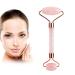 Face Massager Roller Jade Roller for Face Eyes Neck Facial Beauty Roller Skin Care Tools Face Roller Beauty Skincare Massager Tool Self Care Gift for Men Women (Pink) Pink Roller