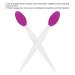 Silicone Nose & Lip Cleansing Brush Set - Double Sided Facial Brush for Blackhead Removal and Exfoliation - Lip Scrub Exfoliator & Moisturizer - Purple - Buy Online on GoSupps.com