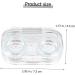 Shop Lalafina 8th Glasses Case & Contact Holder - Clear Glasses Frames Mini Container Travel Set for Eye Care - Perfect for Plastic Lenses - Buy Online on GoSupps.com