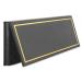 Medium Empty Customizable Makeup Palette with Mirror, 10 Metal Stickers - Ideal for Eyeshadows, Highlighters, and Blushes - Buy Online on GoSupps.com