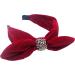Topkids Accessories Velvet Bow Alice Bands Adult Women Hair Accessories for Women Hair Bands for Women Thick Headband Womens Headbands Head Bands Adult Women Wide Headbands (Red) - Buy Online on GoSupps.com