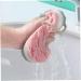 2Pcs Soft Bath Sponge Brush - Massage & Moisturizing Dead Skin Remover - Spa Foam Shower Scrubber with Rope Holder - Buy Online on GoSupps.com