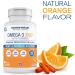 Oceanblue Omega-3 2100 with Turmeric | Triple Strength 60 ct Burpless Fish Oil Supplement | High-Potency EPA & DHA | Turmeric for Joints | Orange Flavor - Buy Online on GoSupps.com