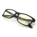 J+S Blue Light Reading Glasses for Women Men | 3 in 1 Readers Block Harmful Blue-Light 100% UVA UVB | 1.0+ to 3.0+ Diopter Haka Reading (Classic Rectangle) Frame - Black 1.5 x