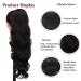 Preference Extensions Black Cord Strain Long Wrapped Ponytail - Natural Art Hair Extensions for Women | 60cm Afro Braid Hair - 1B 92g - Buy Online on GoSupps.com