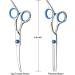 Premium Curved Dog Scissors - Stainless Steel Grooming Scissors for Dogs & Cats | Safety Round Pointed Design - Buy Online on GoSupps.com