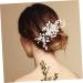 FRCOLOR Bridal Comb Bridal Accessories Wedding Headpiece for Bride Accessories Prom Hair Accessories Hair Combs for Wedding Hair Accessories for Prom Tiara Bride Hair Comb Alloy - Buy Online on GoSupps.com