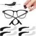 VEGCOO 12 Pairs Round Glasses Retainers Silicone Eyeglasses Hooks Temple Tip Holder Ring Eyewear Sleeve Retainer for Glasses Eyeglasses and Sunglasses - Buy Online on GoSupps.com