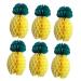 Alipis 6pcs Honeycomb Party Favors Paper Pineapple Decor Honeycomb Pineapple Party Decor Honeycomb Gift