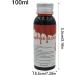 Blood Makeup - 100ml Vampire Blood Gel Realistic Liquid for Special Effects | Washable Costume Prop for Wedding Dress Cosplay Makeup - Buy Online on GoSupps.com