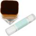 Liquid Foundation Brush Double Ended Makeup Brush Soft Hair Die Casting Strong Powder Grasping 2pcs for Home Use - Buy Online on GoSupps.com