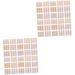 minkissy 100 Sheets Lace Double Eyelid Sticker Eyeliner Tape Folding Tool Eye Lid Tape for Hooded Eyes Eye Makeup Tool Sticky Eyelid Stickers Medical Tape Eyeball Second Generation Make up