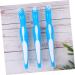 Buy Homsfou 3ST Two-Color Prosthesis Brush - Gentle Hygiene Cleaner for Dentures | Dental Floss Cleaning Brush for Kids - 1 Piece (Blue) - Buy Online on GoSupps.com