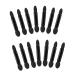 OSOLADY 200 Pcs Eyeshadow Brush Kit Women Eyeshadow Brush Makeup Eyeshadow Brush Eye Shadow Applicator Black