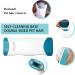 2 Pack Double Sided Furniture Lint Remover Brushes- Self Cleaning Pet Hair Cleaner for Sofa, Clothes, Carpet - Effective Hair Catcher Tool - Buy Online on GoSupps.com