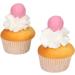 FunCakes Choco Balls Pink: Ready to Use for Cake Decoration Perfect for Cakes Cupcakes and More Delicious Chocolate Flavour Glutenfree Certified Set/8 - Buy Online on GoSupps.com
