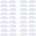 18 Pairs Adhesive Nose Pads Glasses Pads Non-Slip Silicone Nose Pads for Glasses Sunglasses 1 mm (Transparent)