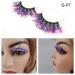 GL-Turelifes Glitter False Eyelashes - Dramatic Fluorescent Fake Lashes for Cosplay Stage & Parties | Thick & Sparkling Luminous Q-12 - Buy Online on GoSupps.com