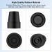 supregear Cane Tips (6-Pack) 19 mm Replacement Cane Tip for Walking Cane Crutch Sticks High-Strength Rubber and Carbon Black Mixed Non-Slip Stable Foot Pad Folding Cane Accessory Black 19 mm Black - Buy Online on GoSupps.com