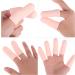 Healifty Gel Finger Cots 10 Pairs - Silicone Finger Sleeves for Cracking, Arthritis, Trigger, Eczema - Finger Protectors and Gloves Support - Buy Online on GoSupps.com