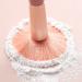 NEJLSD Mini Make-Up Brush Set - 8 Synthetic Brushes for Foundation Eyeshadow Eyebrows & Lips - Perfect for Blending - Pink - Buy Online on GoSupps.com