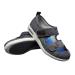 Women's Diabetic Sandals Adjustable Closure Comfy Slippers Summer Extra Wide Walking Shoes for Diabetic Edema Plantar Fasciitis Bunions Arthritis Swollen Feet (Color : Gris Size : 12)