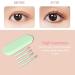 Eyeline 4-Piece Eyelash Extension Tweezers Set - Stainless Steel Multifunctional Green Tweezers for False Eyelash Application - Buy Online on GoSupps.com