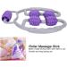 Verdant Touch Muscle Relief Foam Roller & Massage Stick | Portable Arm & Leg Massage Equipment for Optimal Muscle Recovery - Buy Online on GoSupps.com