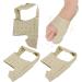 3PC Adjustable Toe Straightener Set - Gel Separator & Cushion Braces for Corrective Support - Ideal for Foot Pain Relief - Buy Online on GoSupps.com