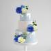Flower Cake Toppers Boho Cake Toppers Artificial Blue Rose Eucalyptus Cake Decorations for Girl Women Birthday Baby Shower Wedding Valentine's Day Celebration Boho Party Supplies (Style 6) - Buy Online on GoSupps.com
