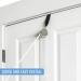 DMI Shoulder Pulley Over the Door for Physical & Shoulder Rehab - Occupational Therapy Aid with Easy Grip Handles - Buy Online on GoSupps.com