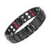 Jitnga Magnetarmband Titan Titan Stahl bracelet bracelets men's fashion magnetic bracelet men women unisex black stone bracelet (black)