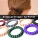 10 Pcs Colorful Spiral Hair Ties - Elastic Coil Hair Ties for Women and Girls - Buy Online on GoSupps.com