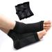 Feifanshop Ankle Bandage - 2 Pairs Compression Socks for Men & Women | Plantar Fasciitis Support Sports & Fitness - Buy Online on GoSupps.com